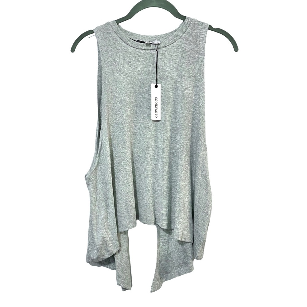 Olivaceous Open/Tie Back Top (NWT)